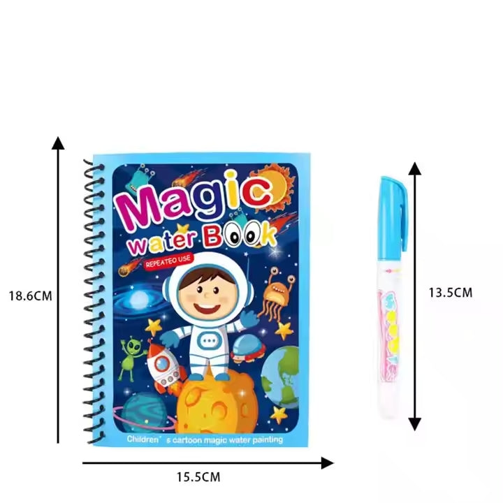 ๐จ Magic Water Book Board with Magic Water Pen
