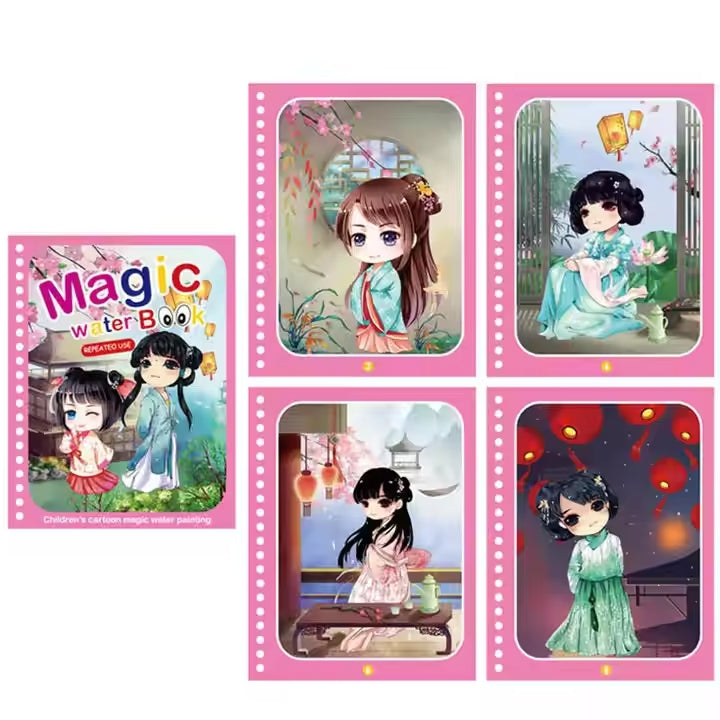 ๐จ Magic Water Book Board with Magic Water Pen